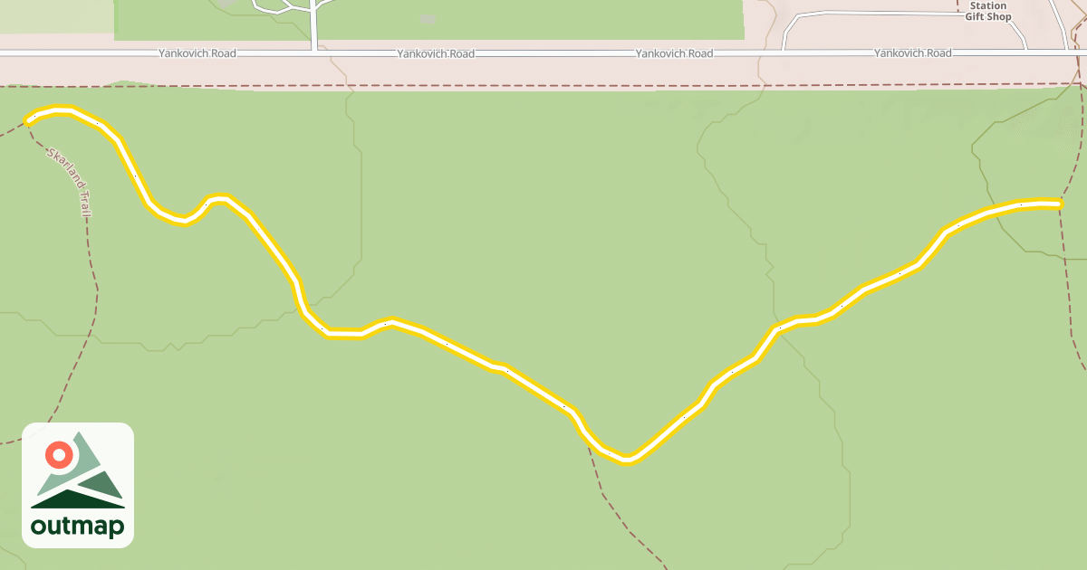 Map of Skarland 6-Mile