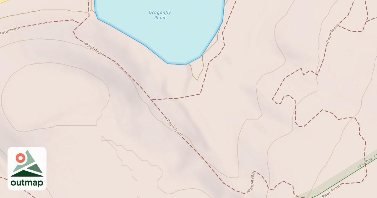 Map of Yellow Creek State Park Trails