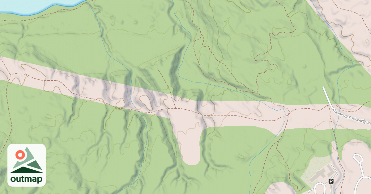 Map of Saguenay Quad Trails 61
