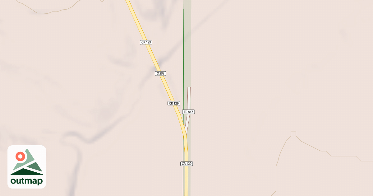 Map of ROAD 847