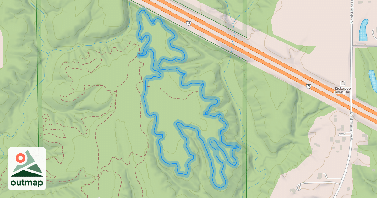 Map of The Wizard - Kinsey Park