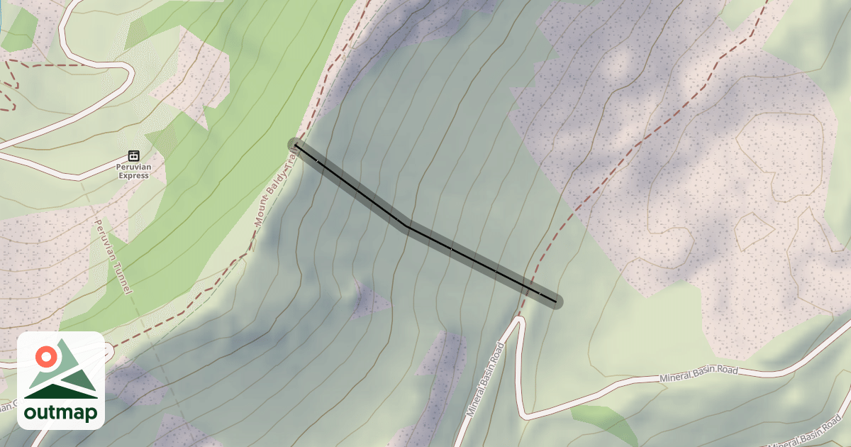Map of Chamonix Bowl