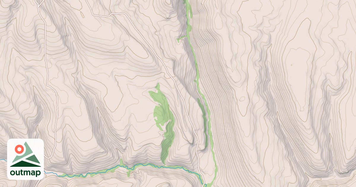Map of HOLLOWAY MEADOW SPUR B