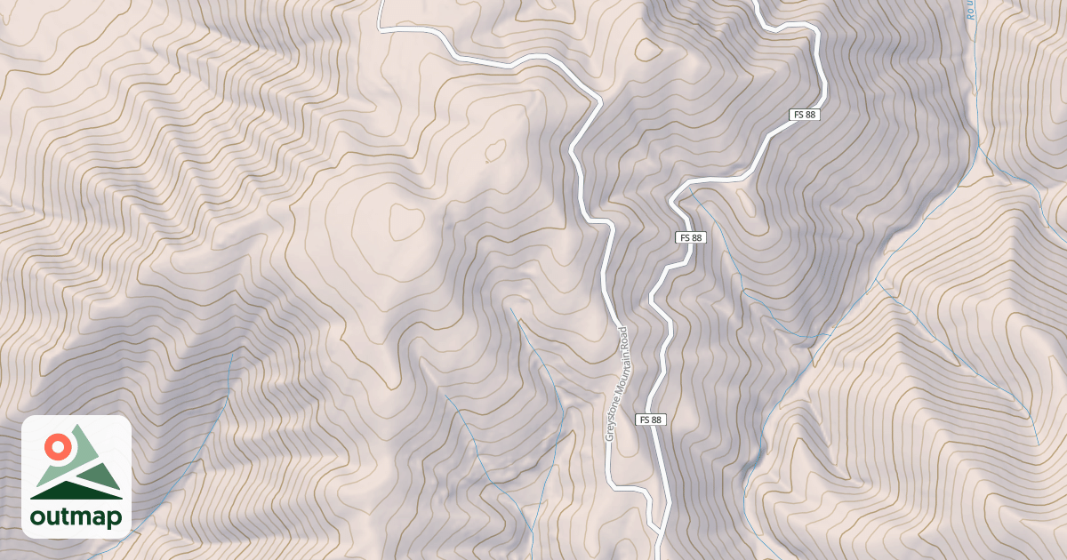 Map of GREYSTONE SPUR