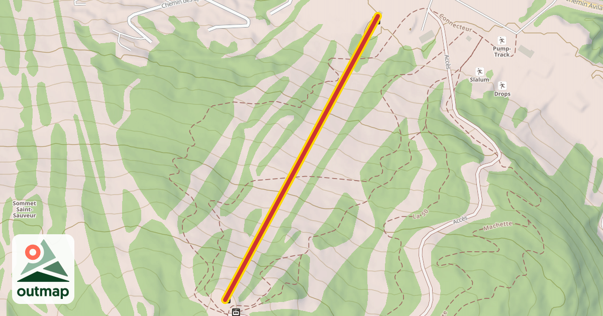 Map of Avila Express