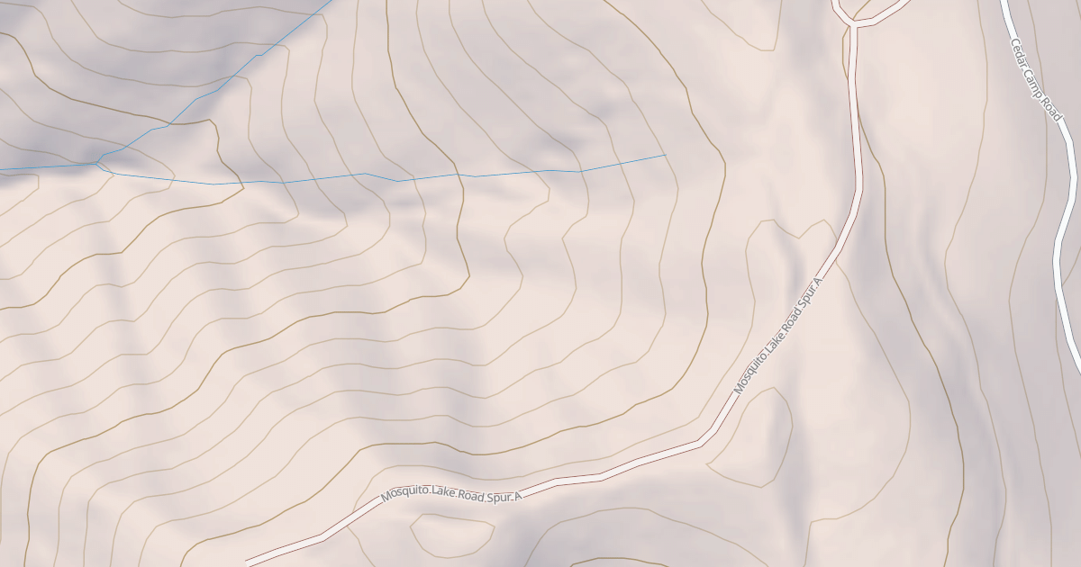 Map preview of MOSQUITO LAKE