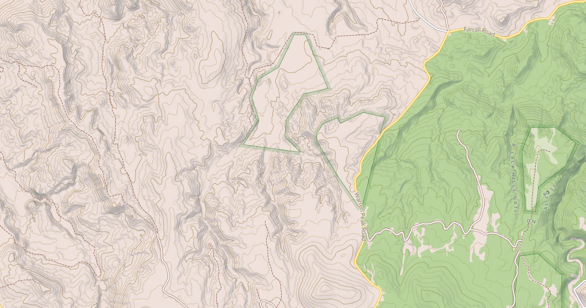 Map preview of USFS Motor Vehicle Use Map Trails 8906