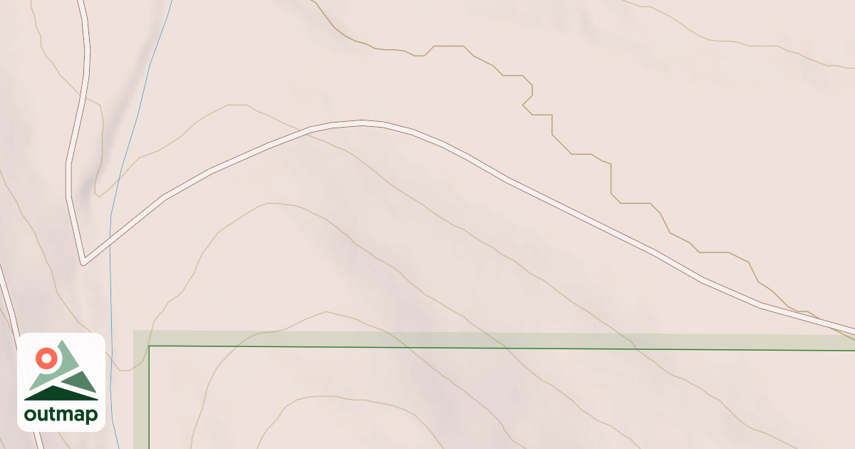 Map of DUTCH FLAT SPUR