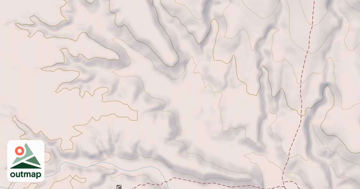 Map of Vaquilla Trail