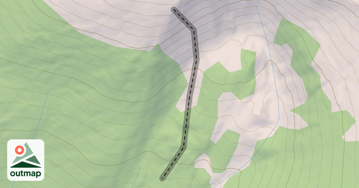 Map of first drop in