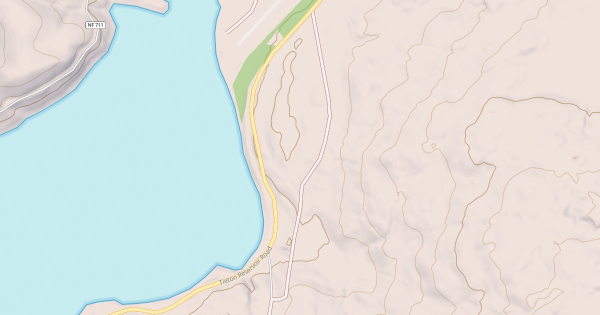 Map preview of USFS National Forest System Roads {9F190643-6695-4D4B-9F7B-ABBF56E6BE6B}