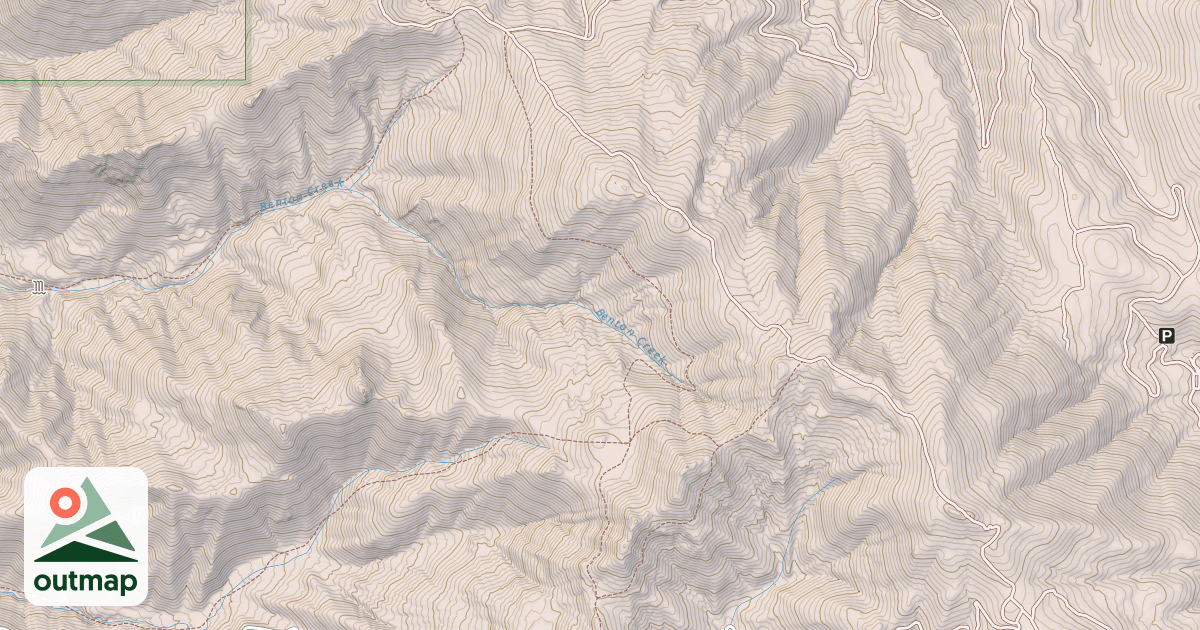 Map of COFFEE FLAT