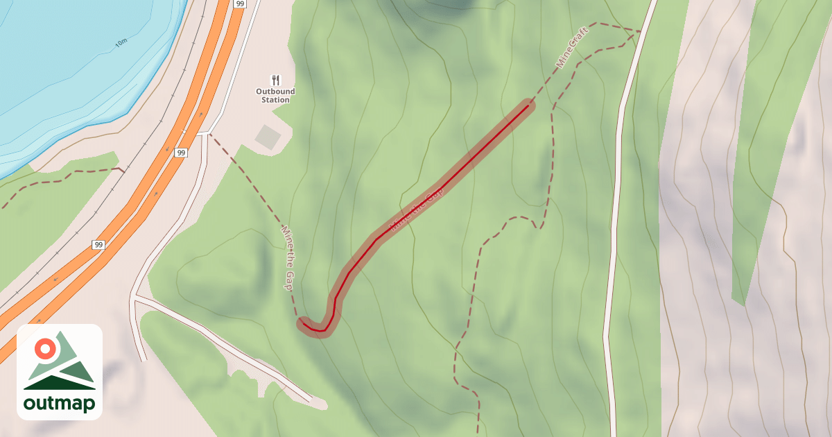 Map of Mine the Gap