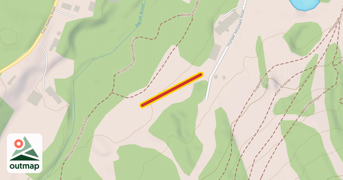 Map of Tubing Magic Carpet