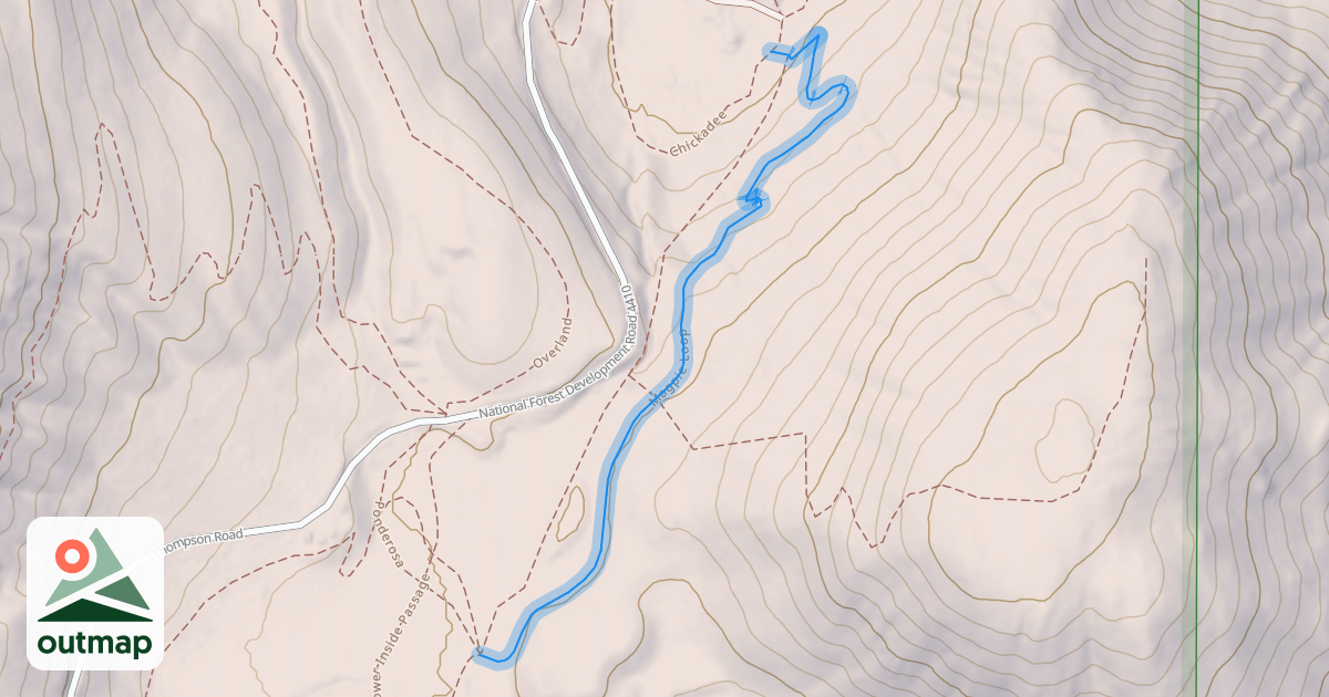Map of Magpie Multi-use