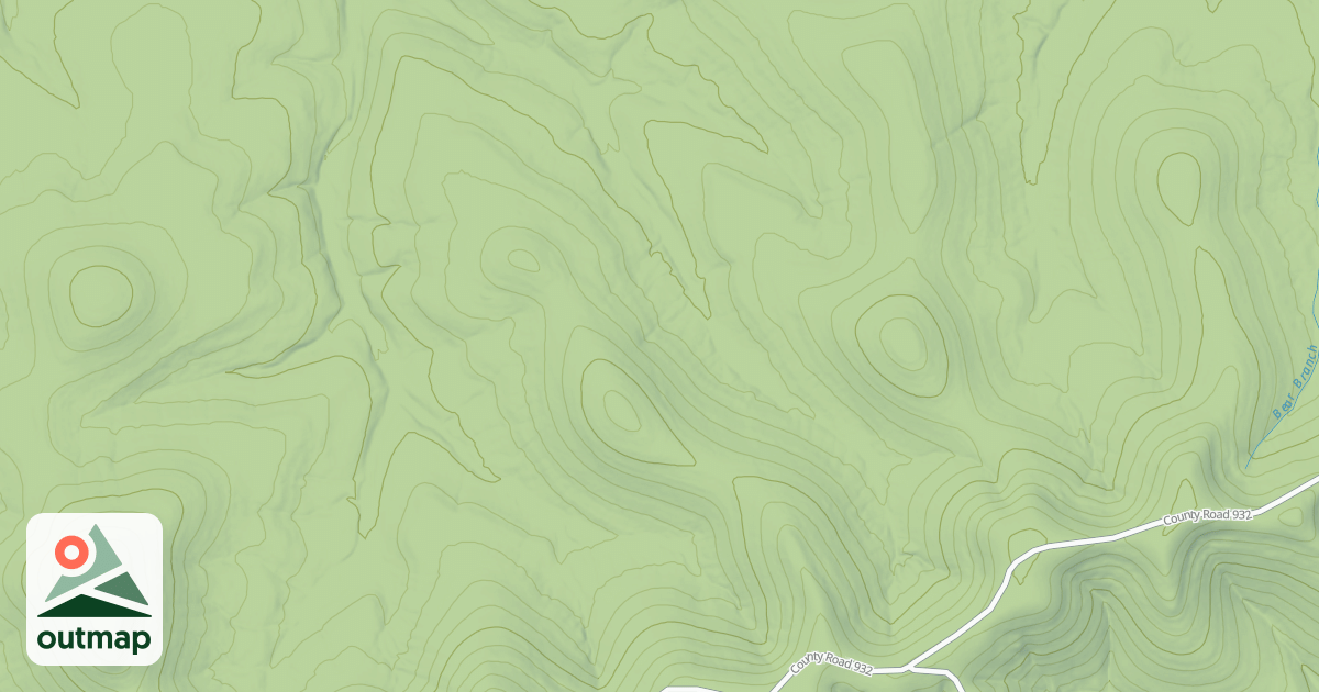 Map of WATERHOLE HOLLOW