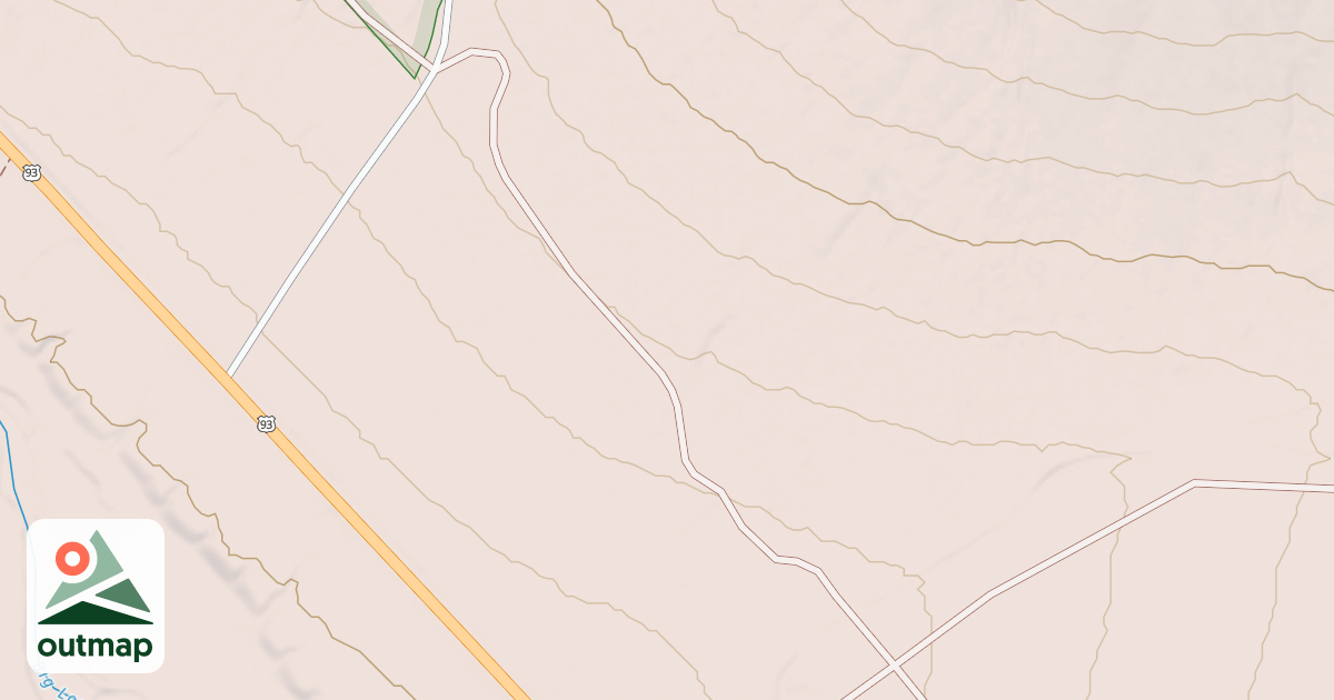 Map of BLM National GTLF Public Motorized Roads 1ce41104-5f04-4648-92d5-fa5d85425e03