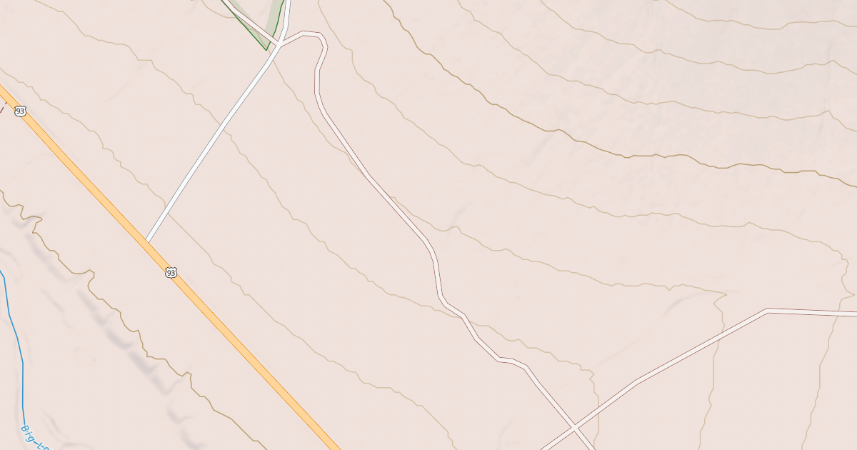 Map preview of BLM National GTLF Public Motorized Roads 1ce41104-5f04-4648-92d5-fa5d85425e03
