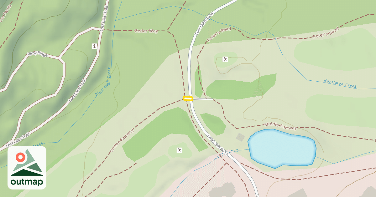 Map of Middle Fairway