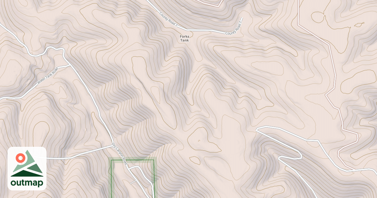Map of DEEP SLOUGH SPUR-9