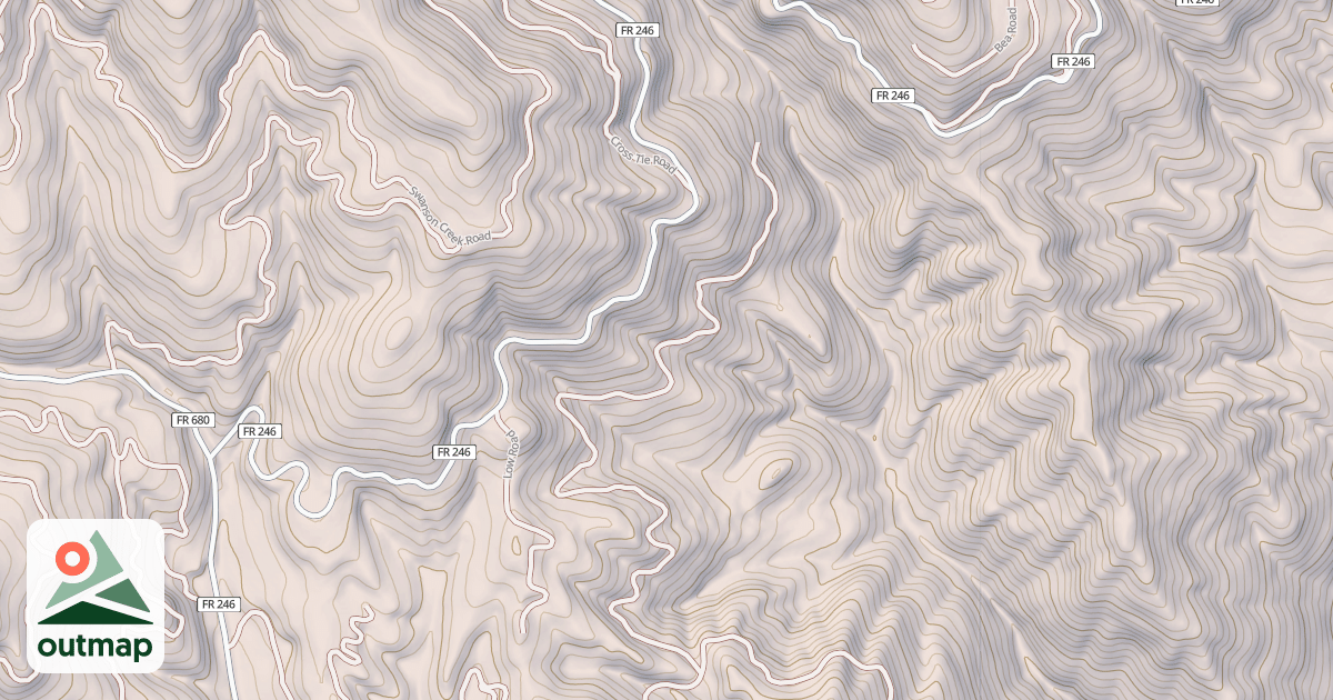 Map of LOWER SWANSON D