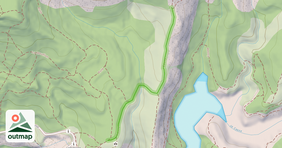 Map of Causy