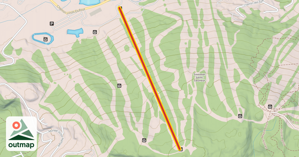 Map of Sommet Express