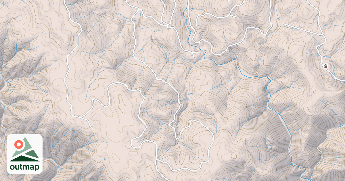 Map of COLDWATER