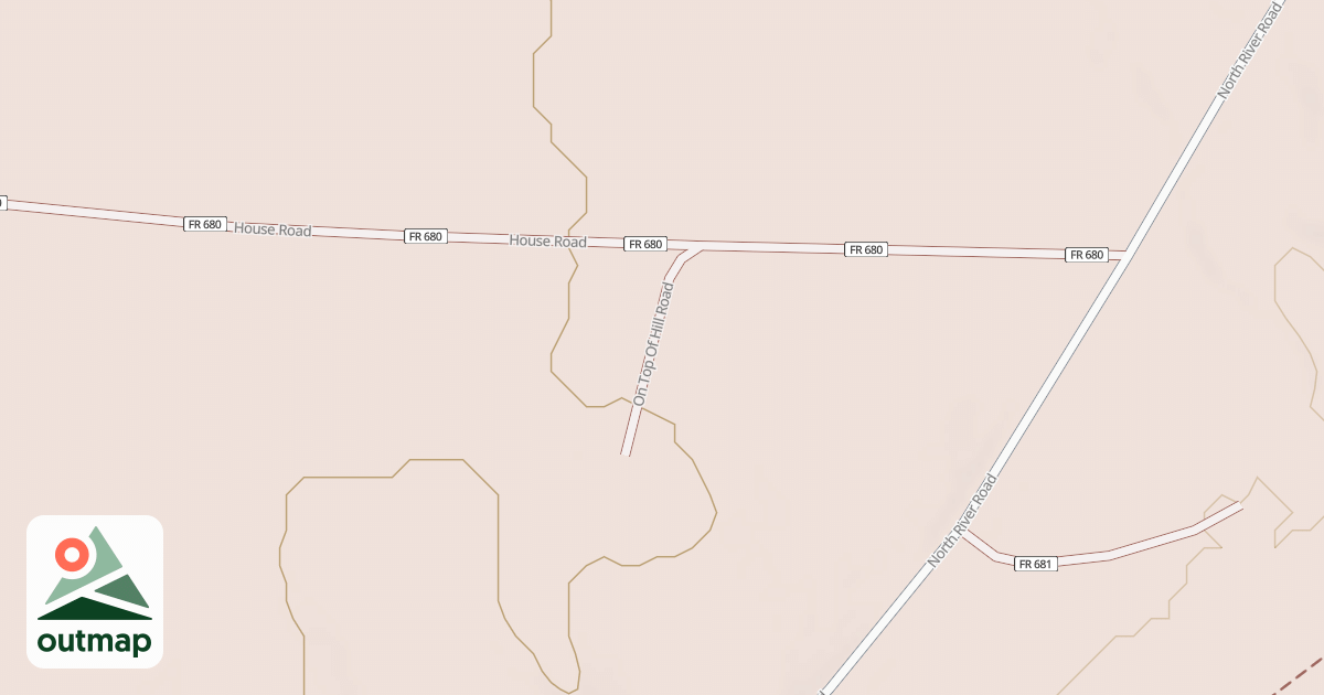 Map of ON TOP OF HILL