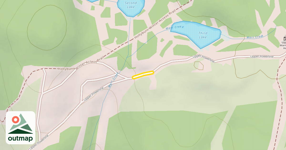 Map of Upper Powerline