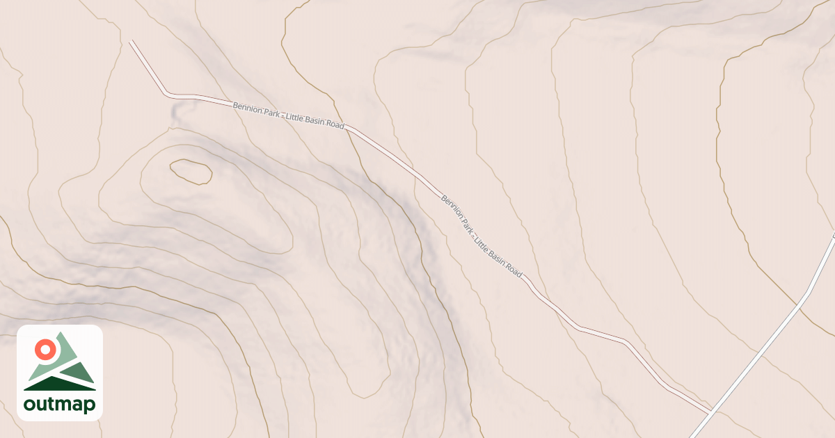 Map of BENNION PK-LITTLE BASIN*