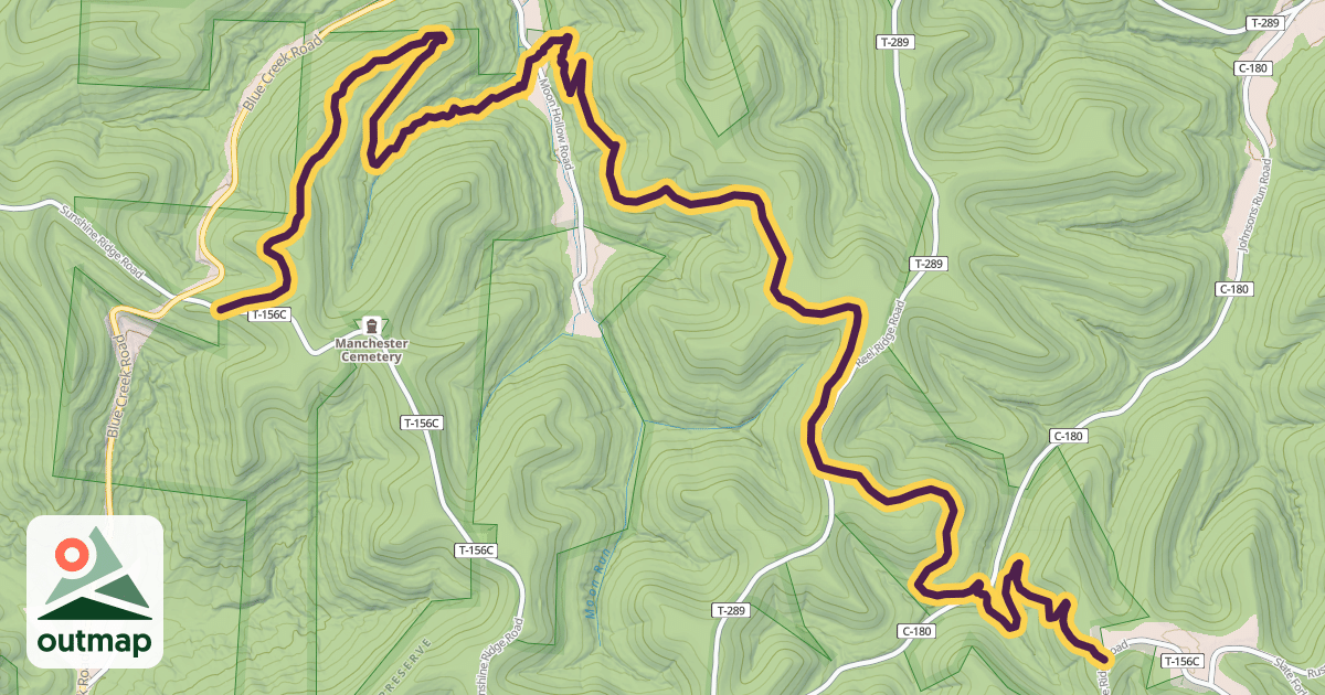 Map of Buckeye Trail