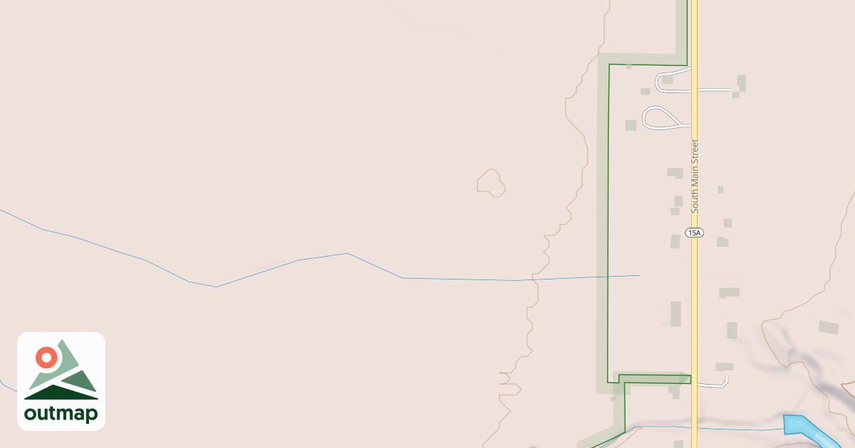Map of Hemlock Snowmobile Trail