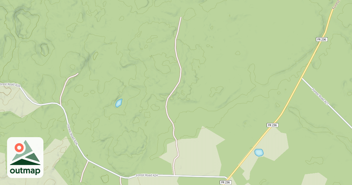 Map of FR 424A