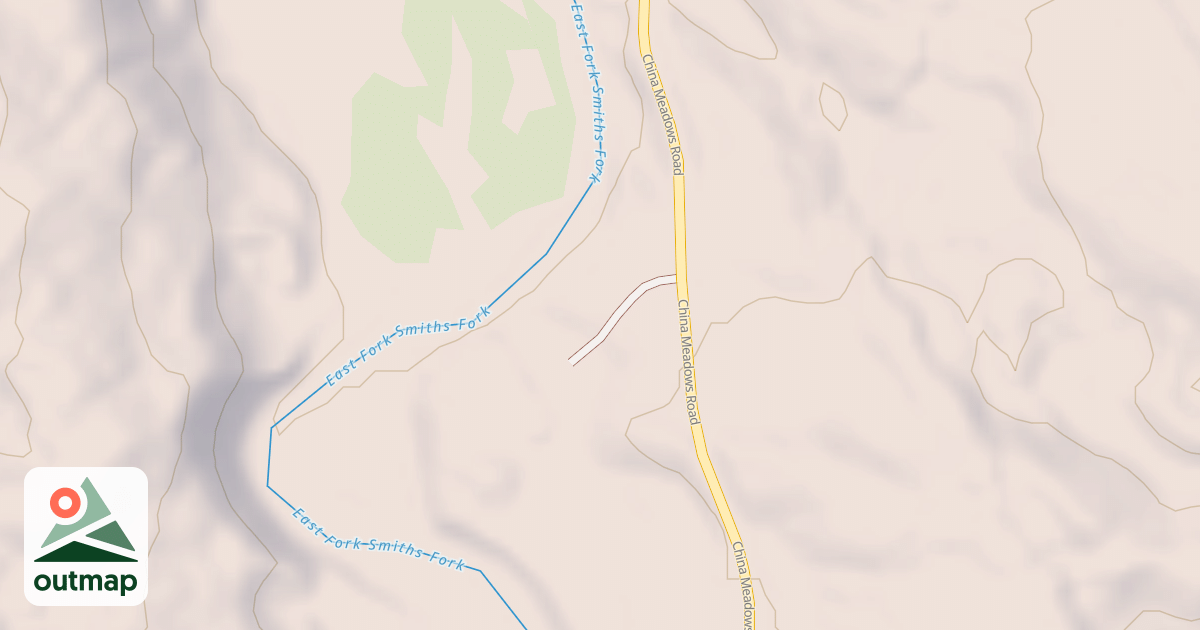 Map of EAST FK. CAMPING 2