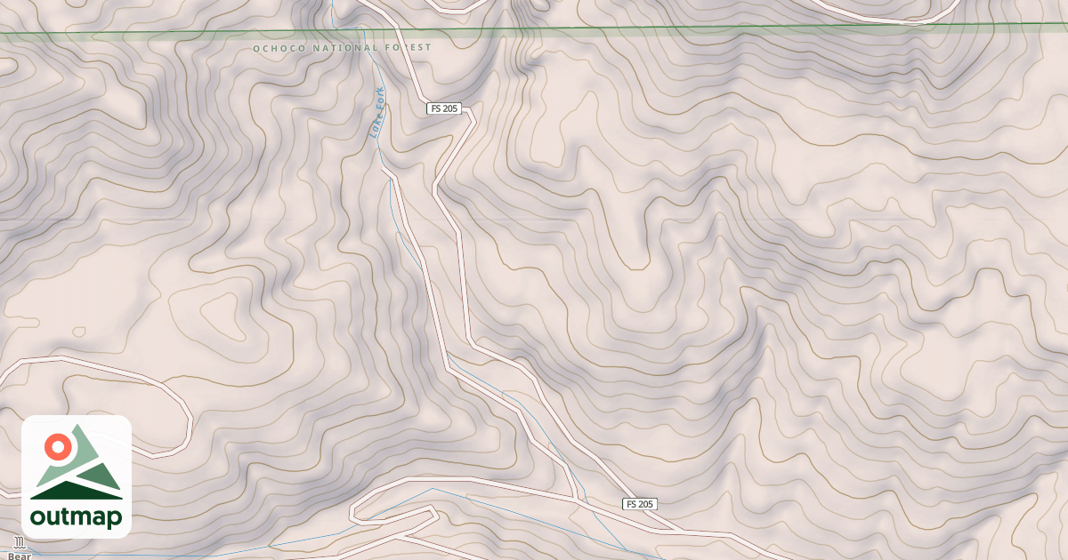 Map of USFS Motor Vehicle Use Map Roads {22717DF2-BB5D-450A-AE7C-92A25E7B5834}