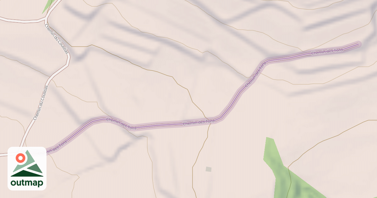 Map of Chemin des Tons