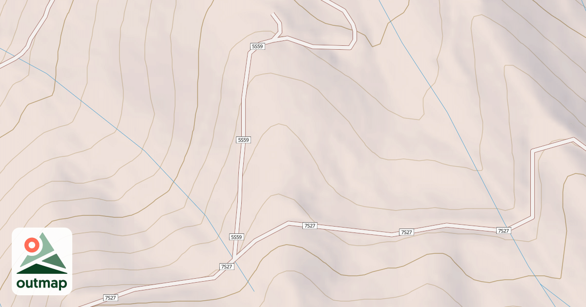 Map of BRAVO ROAD