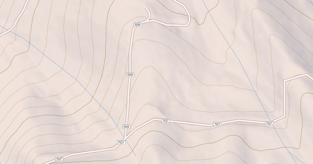 Map preview of BRAVO ROAD