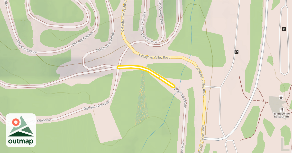 Map of Olympic Connector