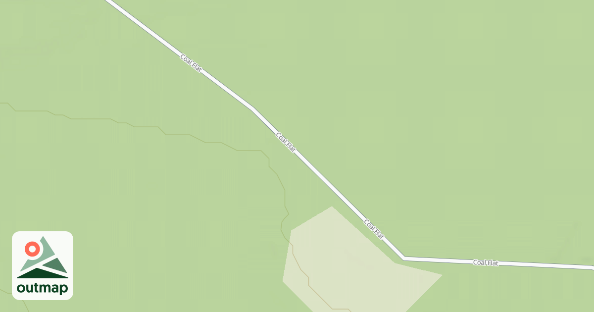 Map of COAL FLAT
