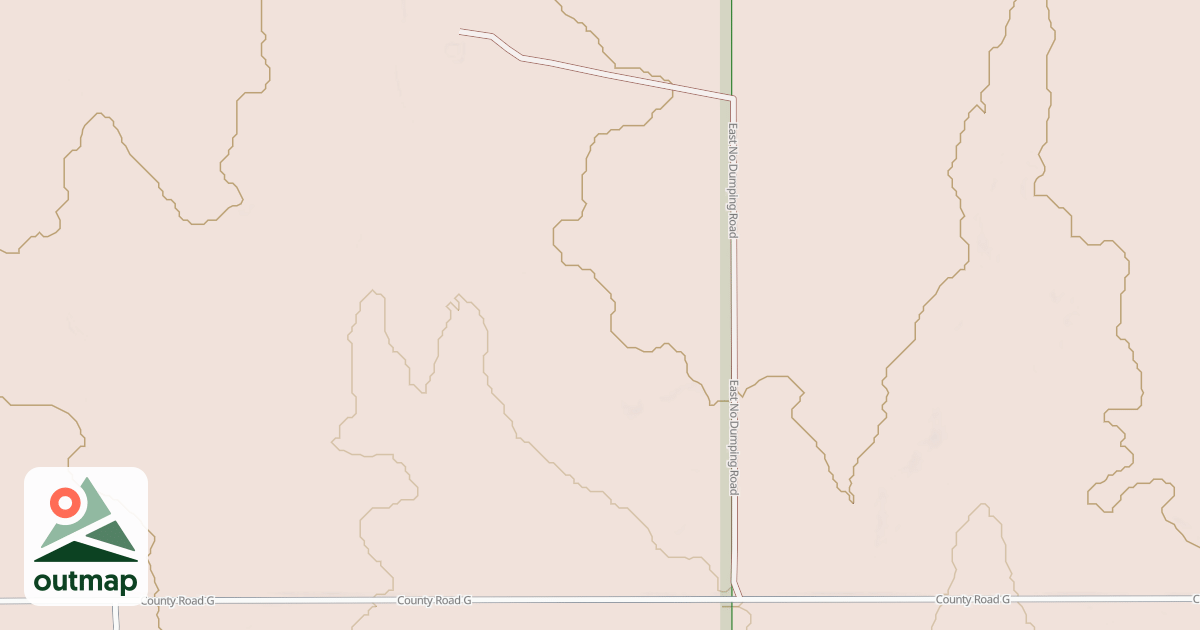 Map of EAST NO DUMPING