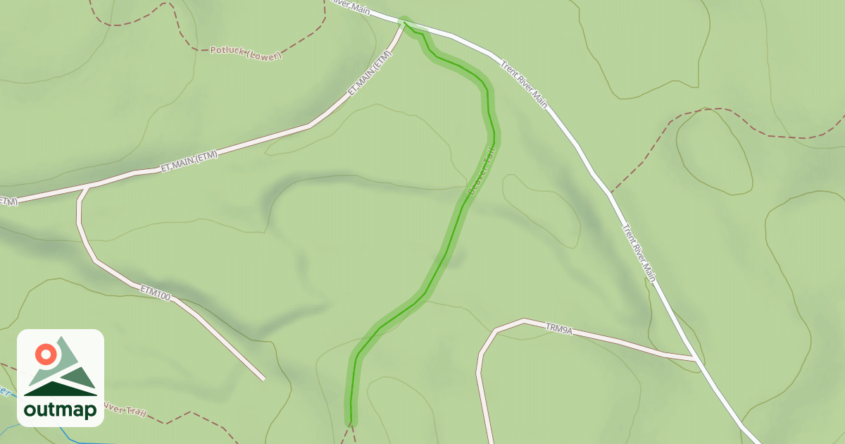 Map of Beaver Tail