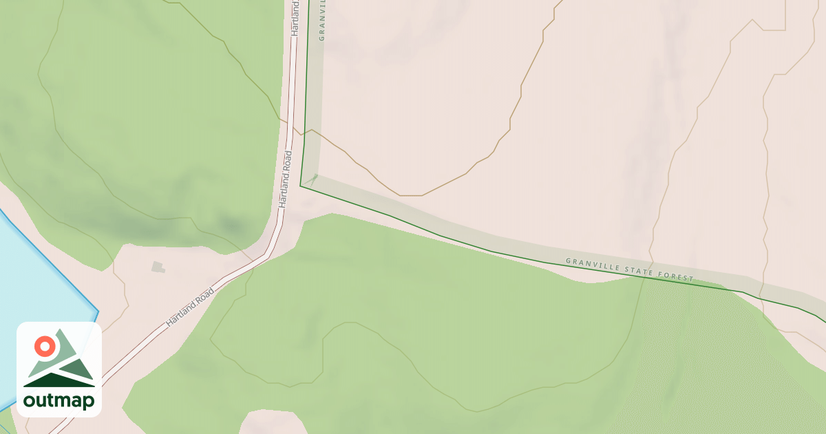 Map of Searles Road Trail