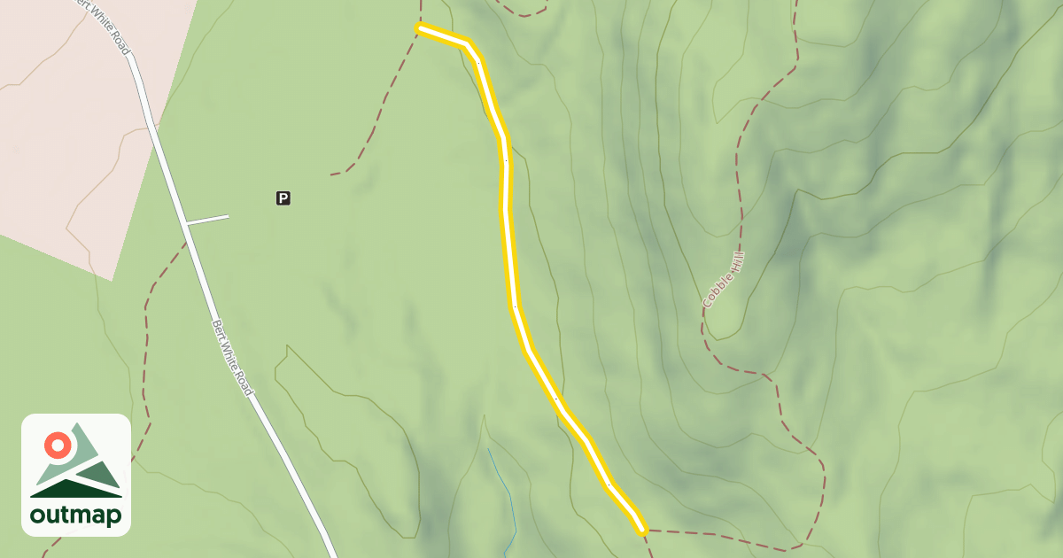 Map of Skunk Brook