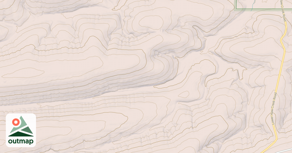 Map of UPPER JONES