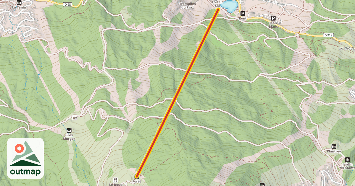 Map of Forêt