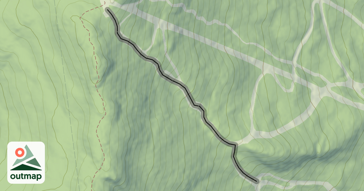 Map of Castlerock Run