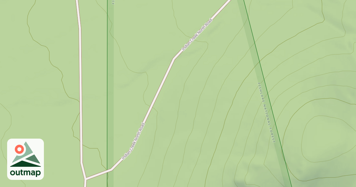Map of INDIAN CR-NORTH CR