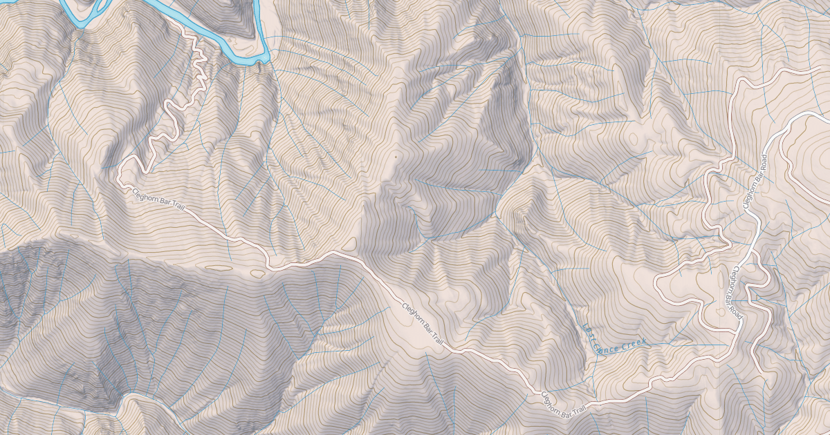 Map preview of CLEGHORN BAR